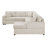 U Shaped Corduroy Sectional Modular Sofa With Chaise-867674001