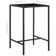 Patio Bar Table and Stools with Cushions Poly Rattan