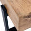 Ensemble de table de salle à manger 5 pièces pour table de cuisine 59 po avec 4 tabourets carrés