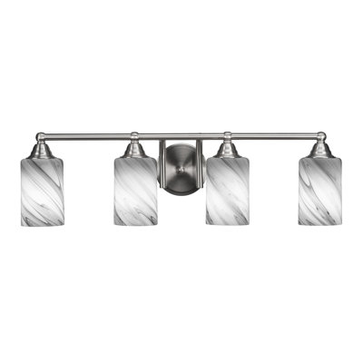 Barre d'éclairage de salle de bain 4 lumières Michell