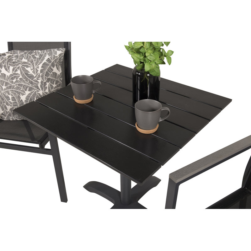 Eshan 2 - Person Patio Dining Set Square Table
