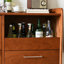 Armoire d'appoint moderne et multifonctionnelle avec rangement
