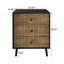 Armoire 3 tiroirs, mobilier américain, convenant à la chambre à coucher, au salon et au bureau