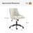 Kater Modern Tilting Rock Office Chair with Swivel and Tufted Back-101894016