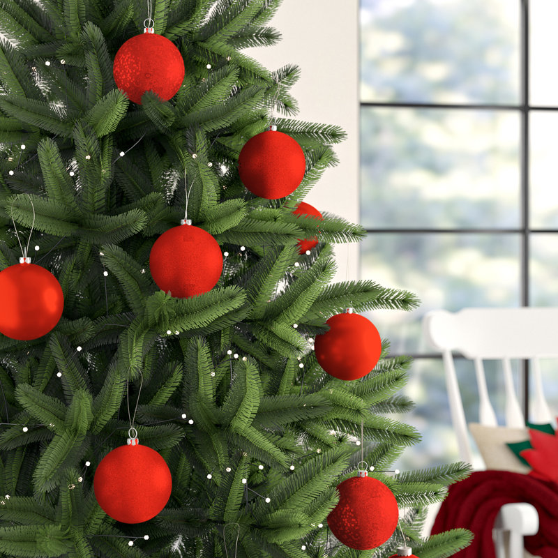 3" Shatterproof Bauble, Red