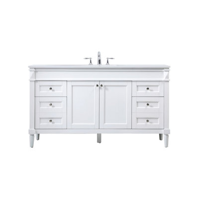 Readington 60'' Single Bathroom Vanity