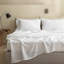Drap plat en lin (lin, très grand)-110275728-110275727