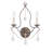 Abdel-Rahman Steel Flush Mounted Sconce-21530101