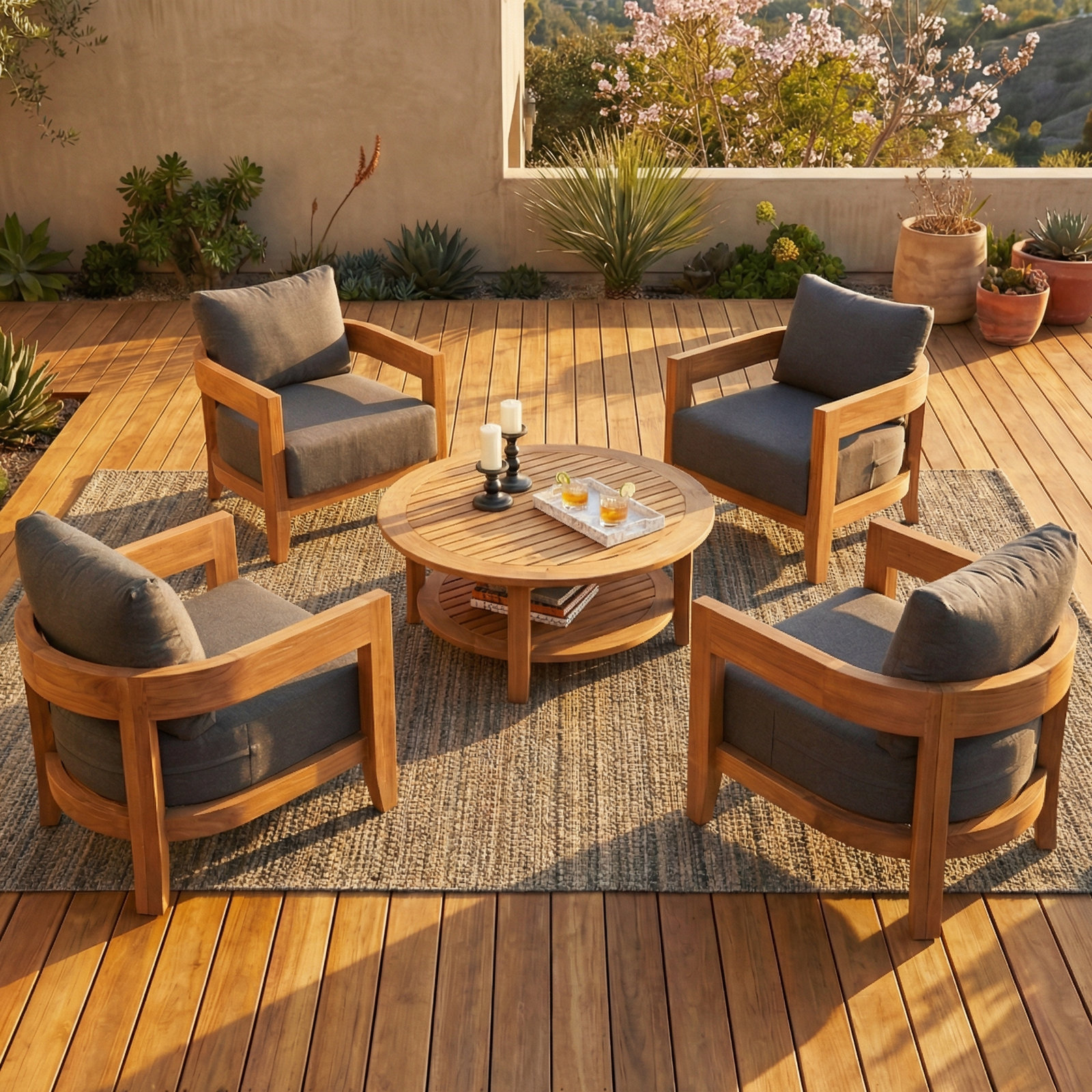 Keaton 4-Person Patio Seating Group