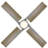 56" Graphite/Weathered Gray 4 - Blade Outdoor/Indoor Smart Ceiling Fan with LED Light Kit And Remote Control Included, Works With Alexa and iOS or Android App-32650313