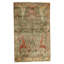Hand Knotted Wool Oriental Area Rug in Green