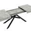 Extendable Metal Base Dining Table-1330830066