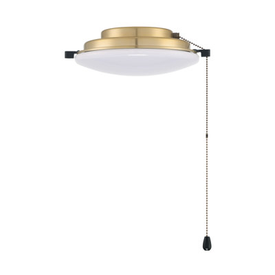 Ventilateur de plafond à DEL 1 lumière