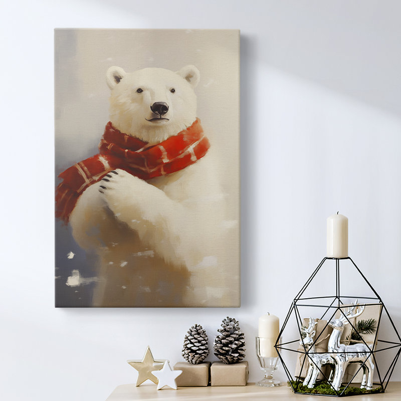 Art des Fêtes de Noël - Toile tendue avec châssis - série 2-CECC, H 36 po x l 24 po