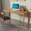 Bureau rectangulaire brun en bois massif-848856103