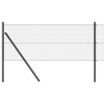 Welded Wire Fence With 7 Posts Steel