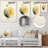 Minimalist Cantelope Essence I - Melon Metal Wall Art-222615534