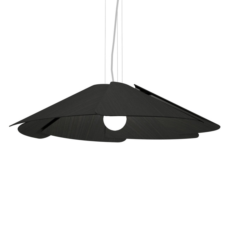 Fuchsia 1 - Light Pendant, Charcoal