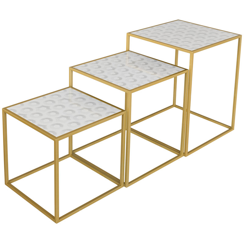 LLB - NEST OF TABLES SET OF 3 PANTHEON