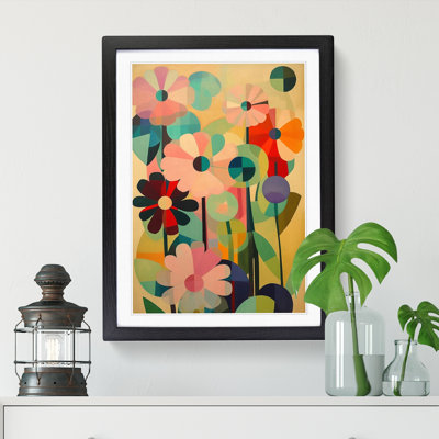 FRM-V0523-943X Flowers Orphism Design Vol.8 - Print