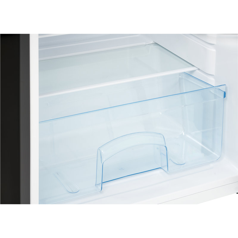 Danby 4.5 cu. ft. Stainless Steel Compact Refrigerator with True Freezer
