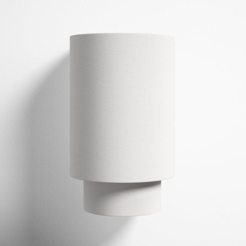 Tanyel Flush Mounted Sconce, Polished Nickel