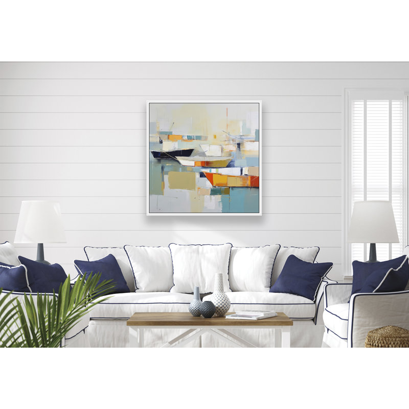 Nautical & Beach, 47" H x 47" W, White