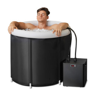 Tutivo Recovery Water Chiller for Cold Plunge Tubs, 1/3HP Portable Cold Bath Restores Ice Bath Water Chiller for Gyms Outdoor Home Use