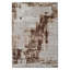 Tapis en polypropylène thermofixés faits à la machine - Rectangle, couleur beige, conception moderne abstraite, tapis à poils courts faits à la machine pour le salon, la chambre à coucher-2040572879