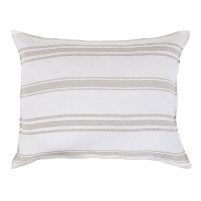 Jackson Striped Reversible Throw Pillow
