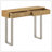 Harmony Natural And Silver 2-Drawer Console Table