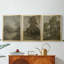 Paysage rétro CLxxl III - Toile tendue avec châssis sur mesure - 3 pièces-1030204996-1030204993