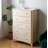 Pine Unfinished 5 Drawers Chest