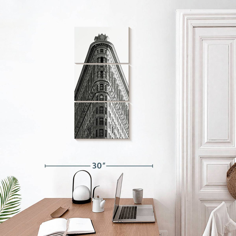 Flatiron Building, 32" H x 15" W