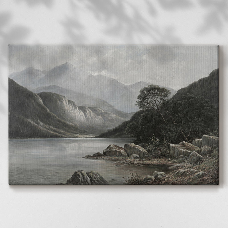 Paysages rétro-Cccxxxi - Cavas enveloppés de galerie, 32 x 48