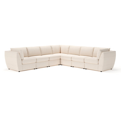 Halson 7-PC Modular Upholstered Sectional