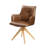 Genuine Leather Swivel Home Office Desk Chair-994564464