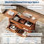 Table basse avec plateau relevable et rangement, table multifonctionnelle de 47,2 po: comprend un plateau de table relevable en bois, 2 tiroirs, un compartiment caché pour le salon et le bureau personnel-1677373905