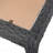Outdoor Antibes Wicker Side Table,Accent Table,Grey