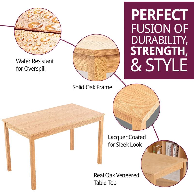 Rittman Solid Wood Dining Table
