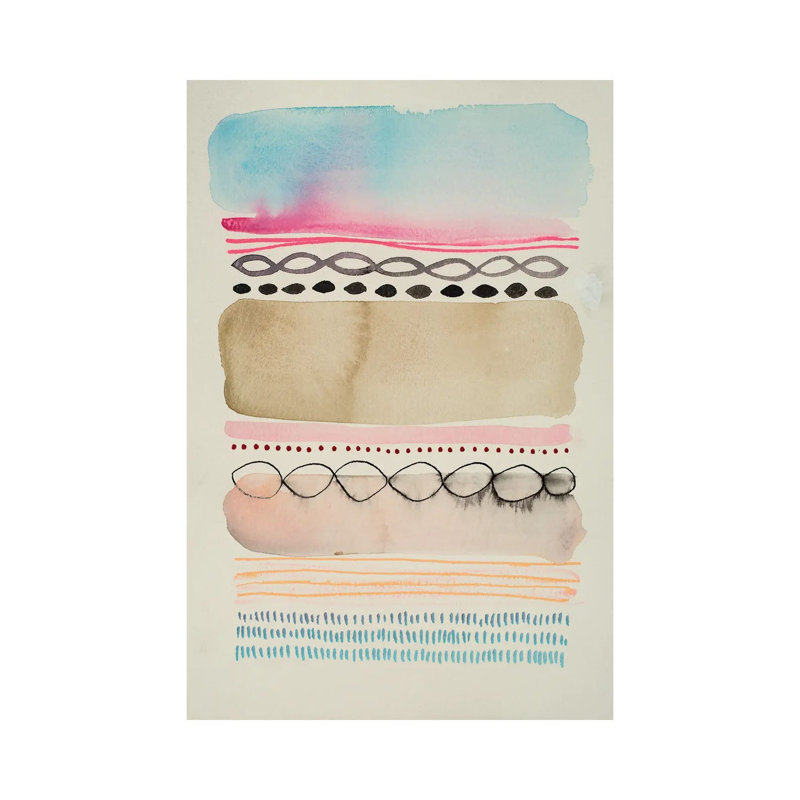 Boundary II by Faith Evans-Sills - Wrapped Canvas Gallery-Wrapped Canvas Giclée, 12" H x 8" W, Wrapped Canvas