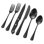 Ensemble de 48 ustensiles de cuisine en acier inoxydable pour 48 couverts