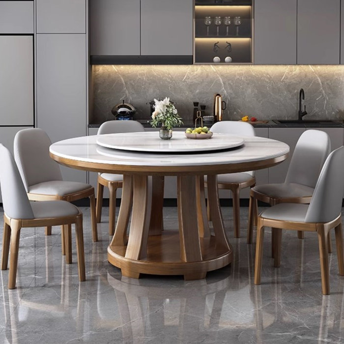 Corrigan Studio® Nordic light luxury modern simple home round dining ...