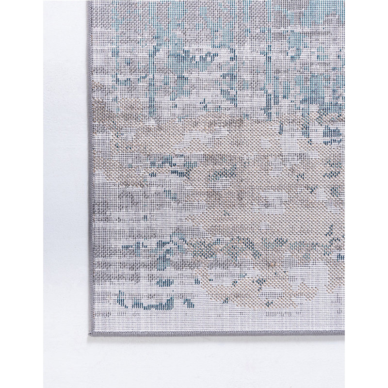 Tapis transitionnel Brueck couleur chevron, Rectangle 3 pi x 5 pi