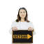 Plaque en plastique «Detour Street»-119525701