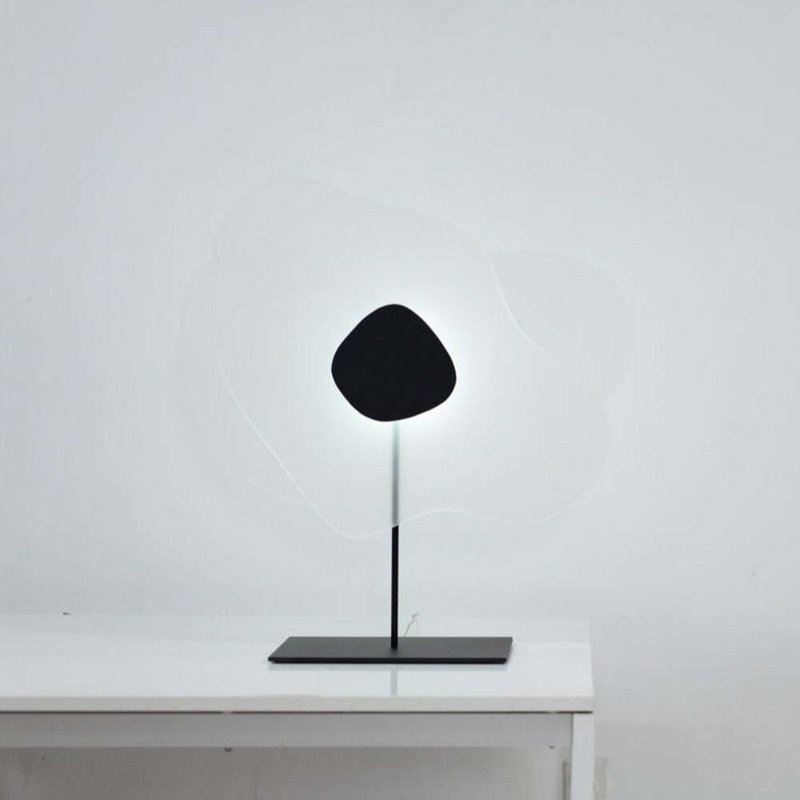 Aurora Table Top Lamp, Clear