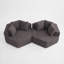 Méridienne de 54 po avec trois coussins 54 po-953620033