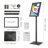 Pedestal Sign Holder with Metal Base-90753544