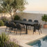 8 - Person Aluminum Rectangular Extendable Outdoor Patio Dining Set With Cushions