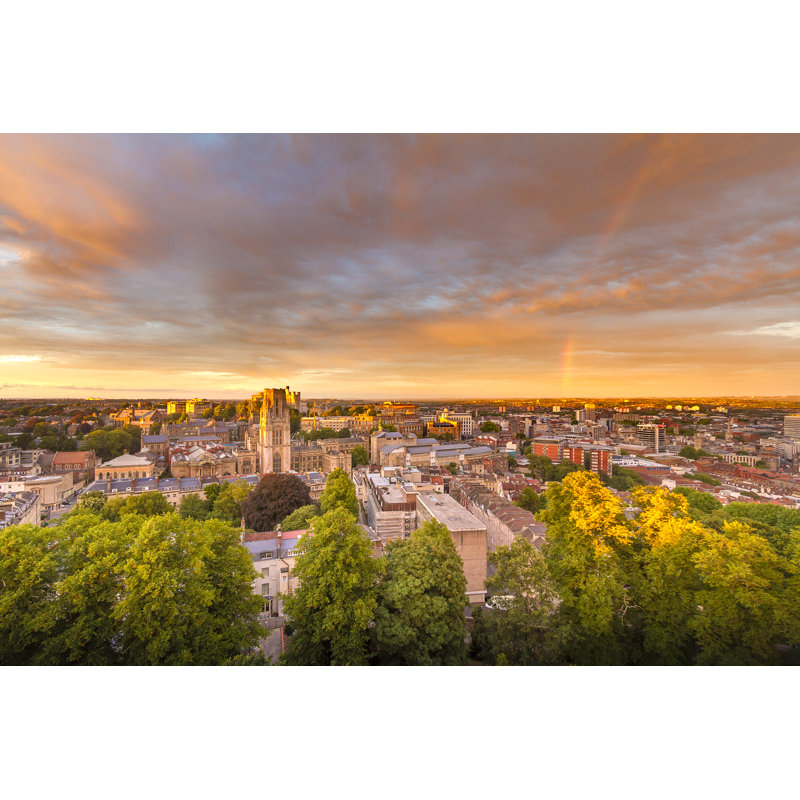 University Of Bristol by Boxun Liu - Wrapped Canvas Print, 30cm H x 46cm W
